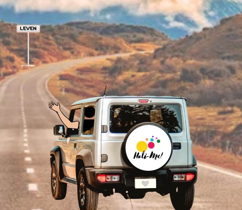 Holi-Me Roadtrip jeep